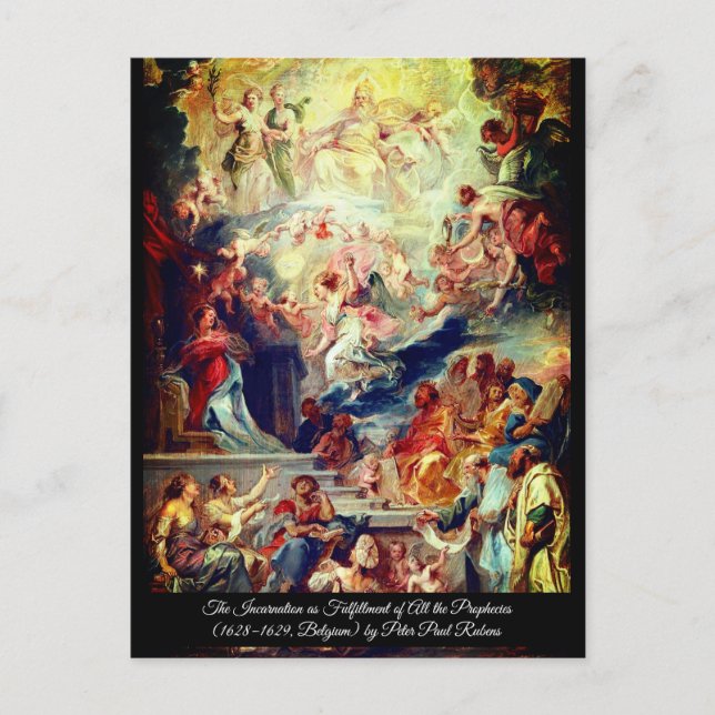 Fulfilment of the Prophecies  Postcard (Front)