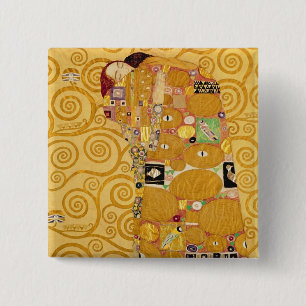 Fulfilment (Stoclet Frieze) c.1905-09 15 Cm Square Badge