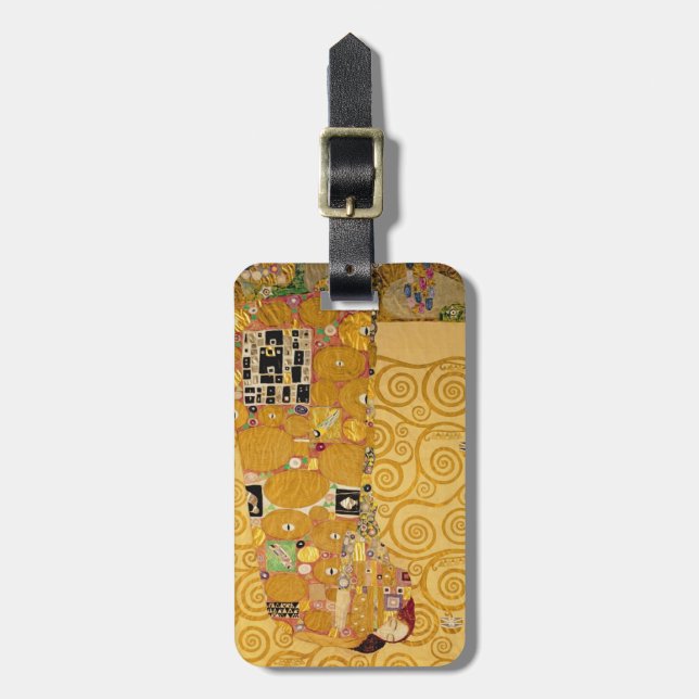 Fulfilment (Stoclet Frieze) c.1905-09 Luggage Tag (Front Vertical)
