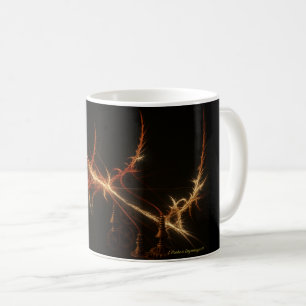 Fulgurating Harp - Steampunk Light Artifact Coffee Mug