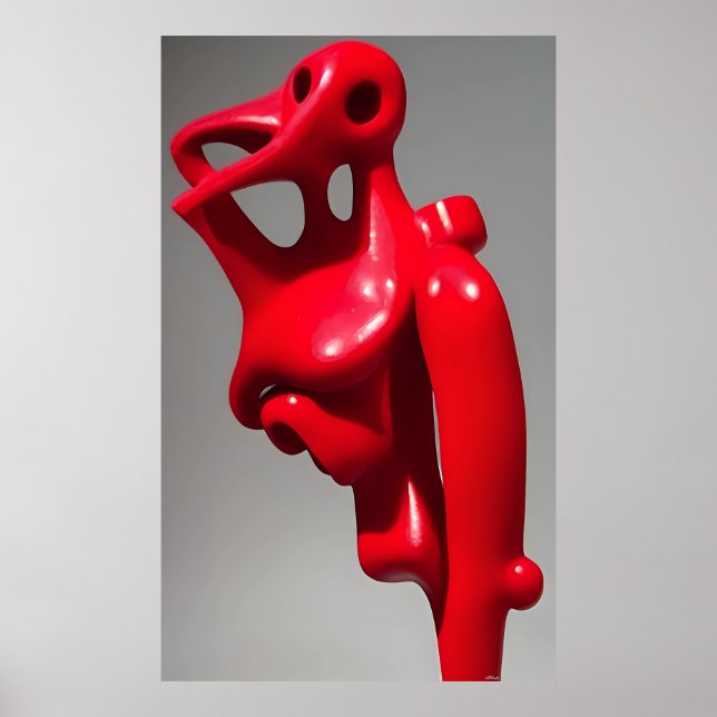 Full as a Tick - Ken Gauge Surreal Art Poster (Front)