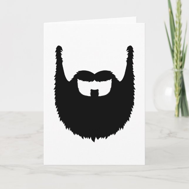 Full beard card (Front)