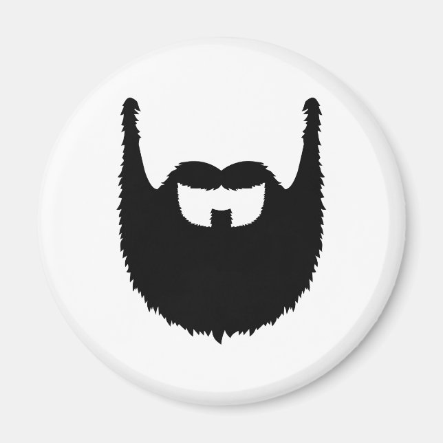 Full beard magnet (Front)