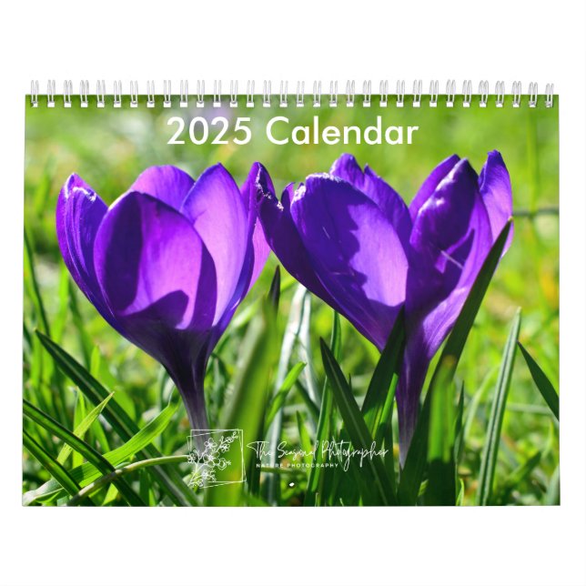 Full Bloom 2025 Calendar two-page medium (Cover)