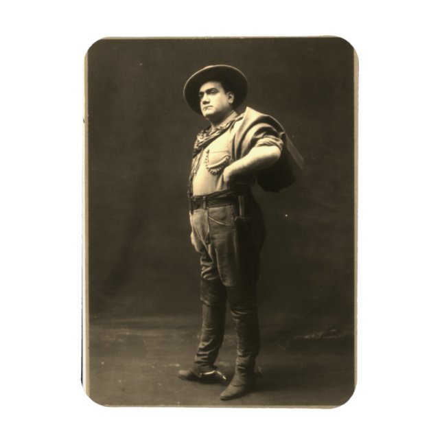 Full Body Portrait of Enrico Caruso Magnet (Vertical)