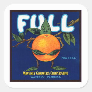 Full Brand Oranges Label