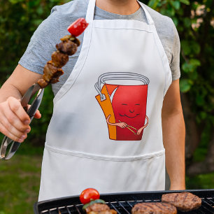 Full Chinese Food Container Standard Apron