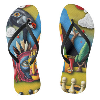full-color 3D Thongs