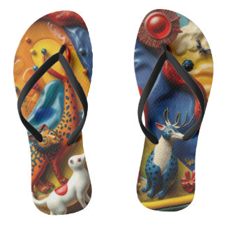 full-color 3D Thongs