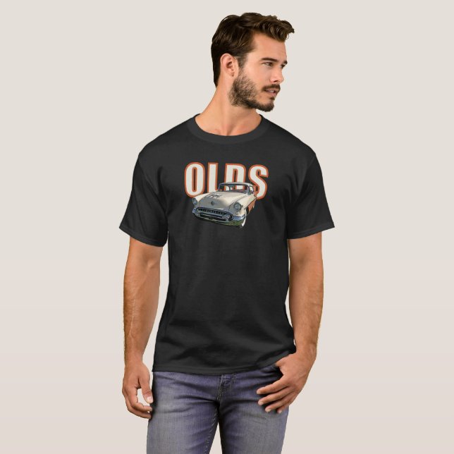 Full colour '55 Olds t-shirt (Front Full)