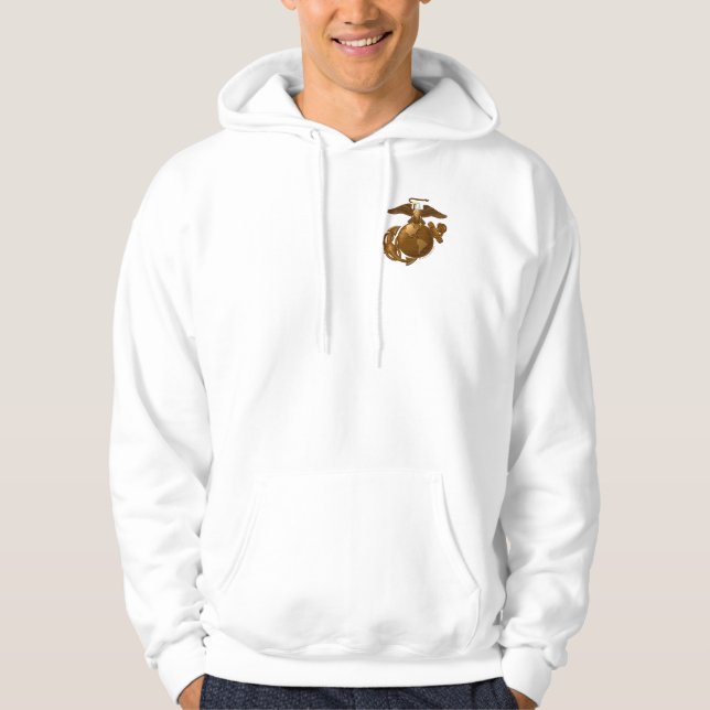 Full-Colour EGA - Bronze Hoodie (Front)