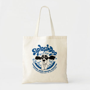Full colour logo canvas tote bag