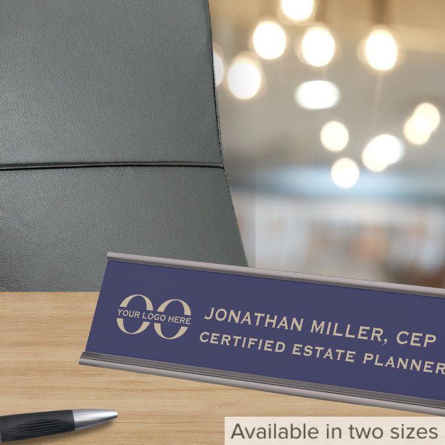 Full-Colour Logo Name Position Desk Name Plate (Creator Uploaded)