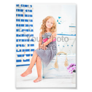 Full-Colour Photo Print Enlargement Vertical