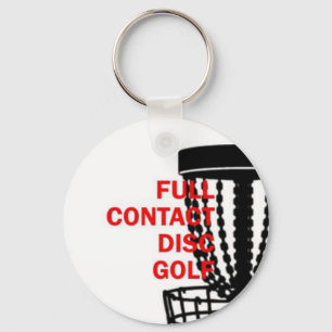 Full Contact Disc Golf Key Chain