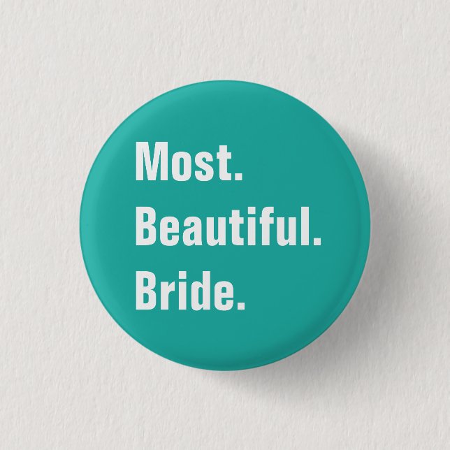 Full Customisable Wedding Buttons (Front)
