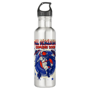 Full Disclosure Coming Soon   Astronaut Floating  710 Ml Water Bottle