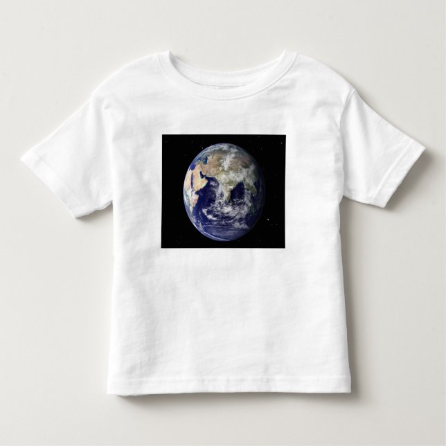 Full Earth showing Europe and Asia 2 Toddler T-Shirt (Front)
