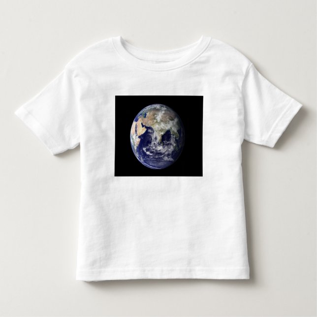 Full Earth showing Europe and Asia Toddler T-Shirt (Front)