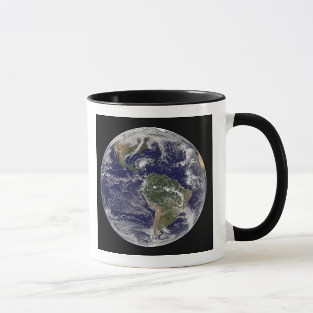 Full Earth showing Hurricane Paloma Mug (Right)