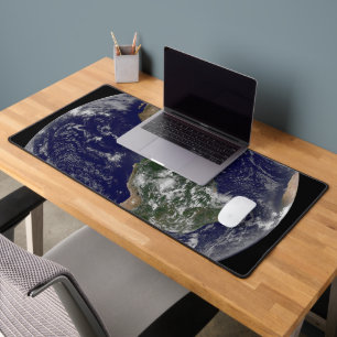 Full Earth Showing Low Pressure Systems. Desk Mat