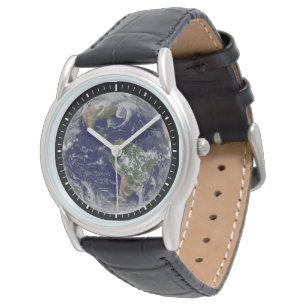Full Earth Showing Low Pressure Systems. Watch