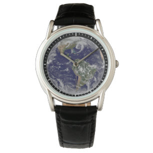 Full Earth Showing Low Pressure Systems. Watch