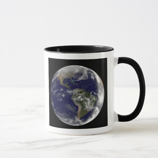 Full Earth showing North America and South Amer 7 Mug (Right)