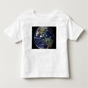 Full Earth showing North and South America Toddler T-Shirt