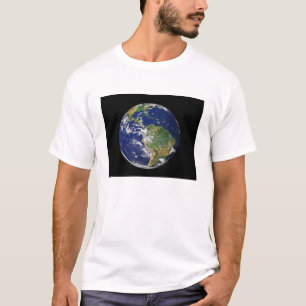 Full Earth showing South America T-Shirt