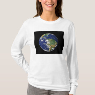 Full Earth showing South America T-Shirt