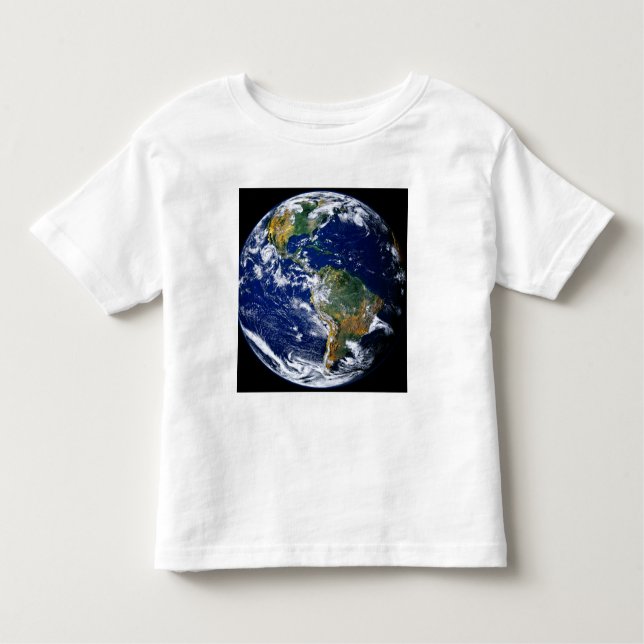 Full Earth Showing The Americas Toddler T-Shirt (Front)