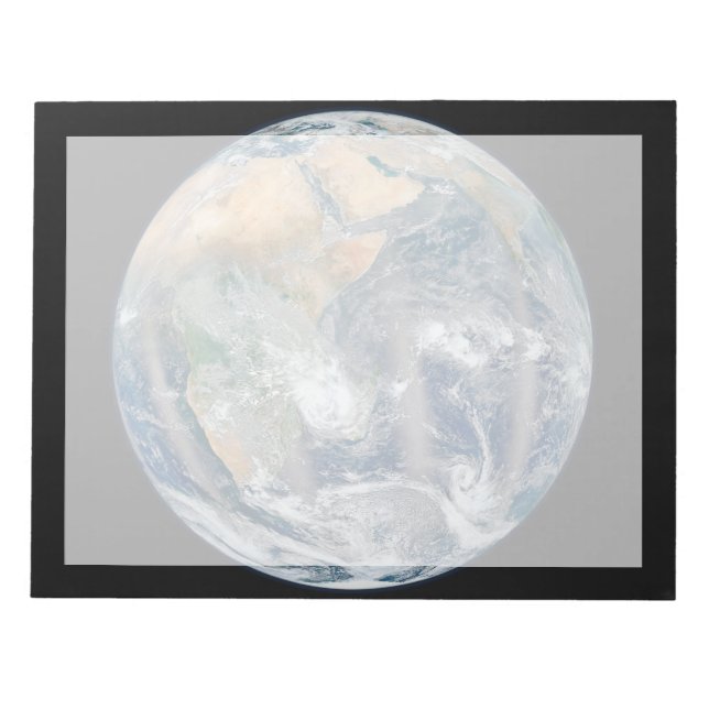 Full Earth Showing The Eastern Hemisphere. Notepad (Front)