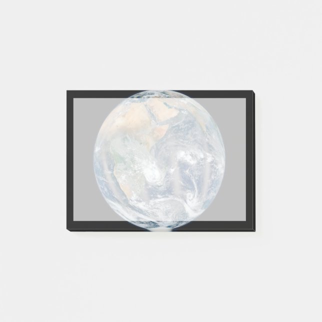 Full Earth Showing The Eastern Hemisphere. Post-it Notes (Front)