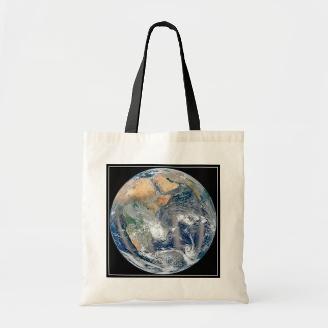 Full Earth Showing The Eastern Hemisphere. Tote Bag (Front)