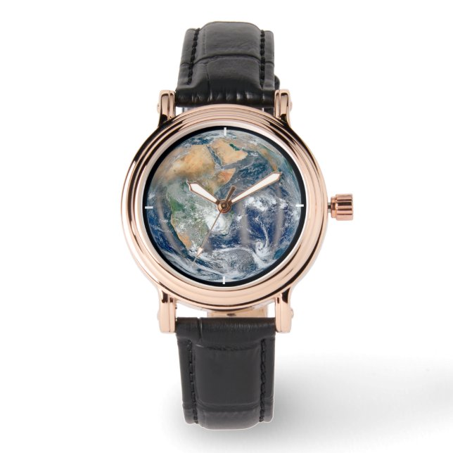 Full Earth Showing The Eastern Hemisphere. Watch (Front)