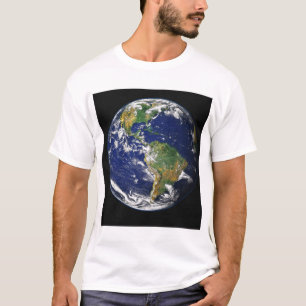 Full Earth showing the western hemisphere T-Shirt