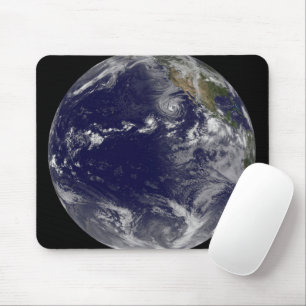 Full Earth Showing Various Tropical Storms. Mouse Pad