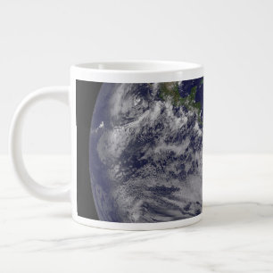 Full Earth With Hurricane Irene On East Coast. Large Coffee Mug