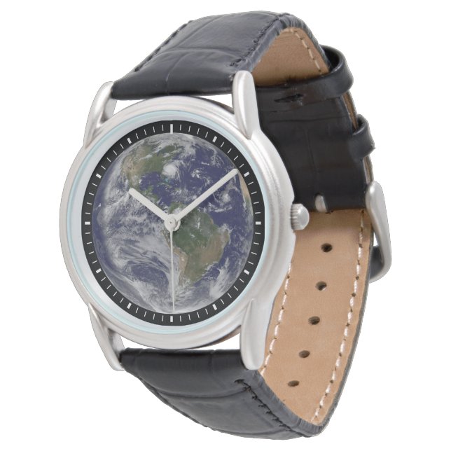 Full Earth With Hurricane Irene On East Coast. Watch (Angled)