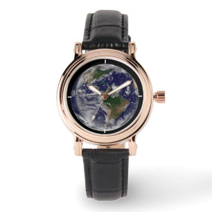 Full Earth With Tropical Storms In The Atlantic Watch