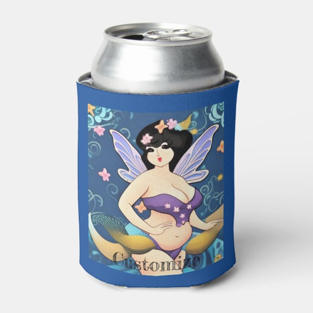 Full-figure Fairy Goddess Thunder_Cove Can Cooler (Can Front)