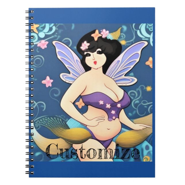 Full-figure Fairy Goddess Thunder_Cove Notebook (Front)