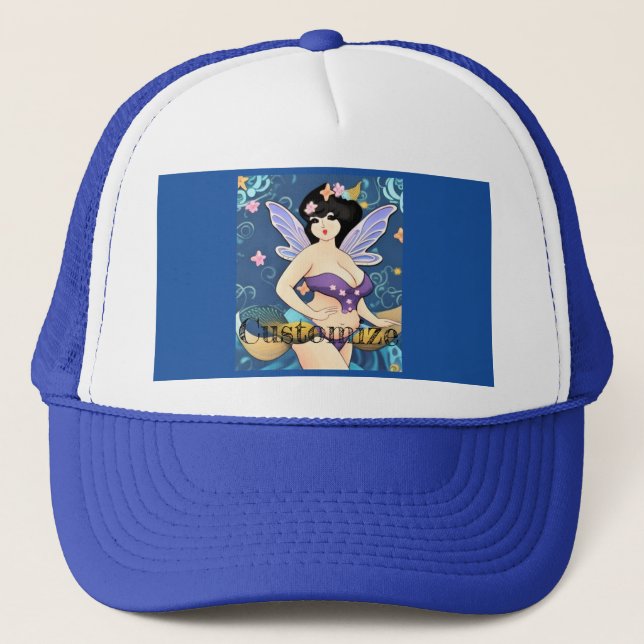 Full-figure Fairy Goddess Thunder_Cove Trucker Hat (Front)