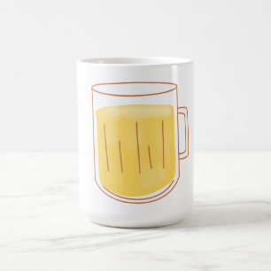 Full Glass Beer Coffee Mug