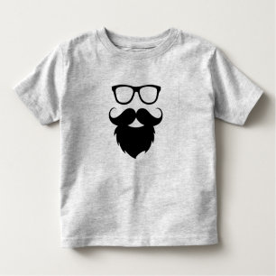 Full Grown Funny Beard Man Toddler T-Shirt