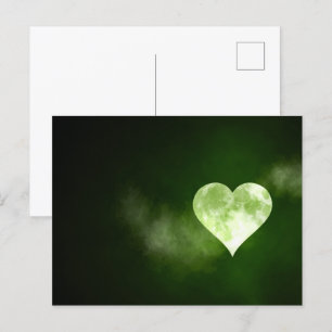 Full Heart Moon Postcard