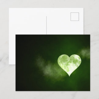 Full Heart Moon Postcard