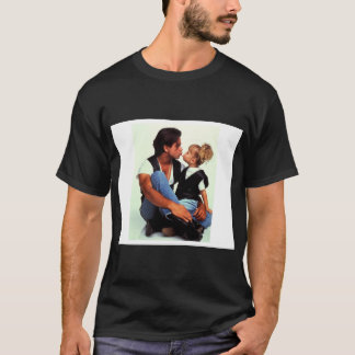 Full House Uncle Jesse Michelle Funny Kiss Throw B T-Shirt