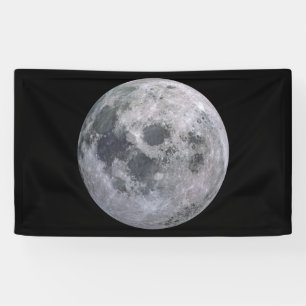 FULL MOON 5’ x 3’ Banner